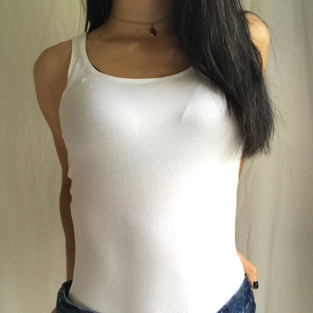 Garage NWT never worn white bodysuit